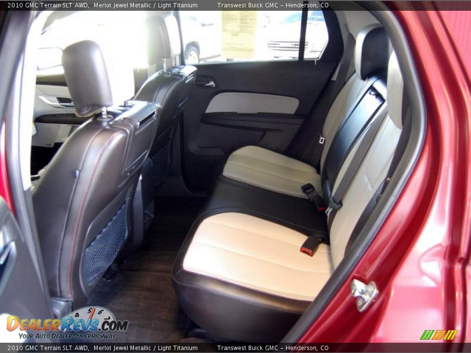 Light Titanium Interior - 2010 GMC Terrain SLT AWD Photo #14