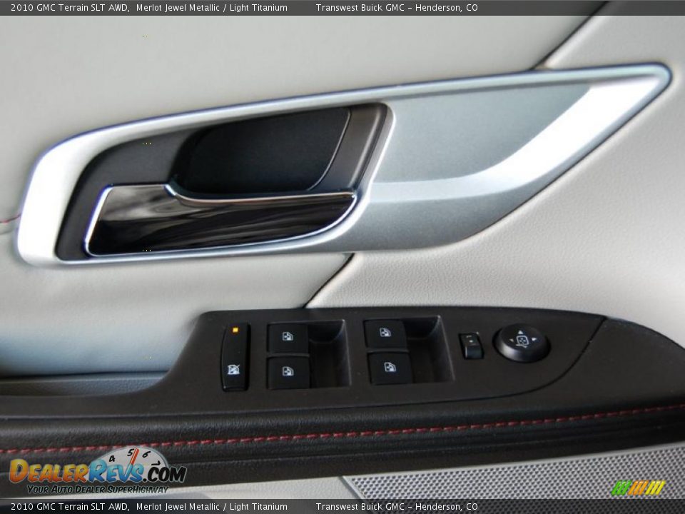2010 GMC Terrain SLT AWD Merlot Jewel Metallic / Light Titanium Photo #15