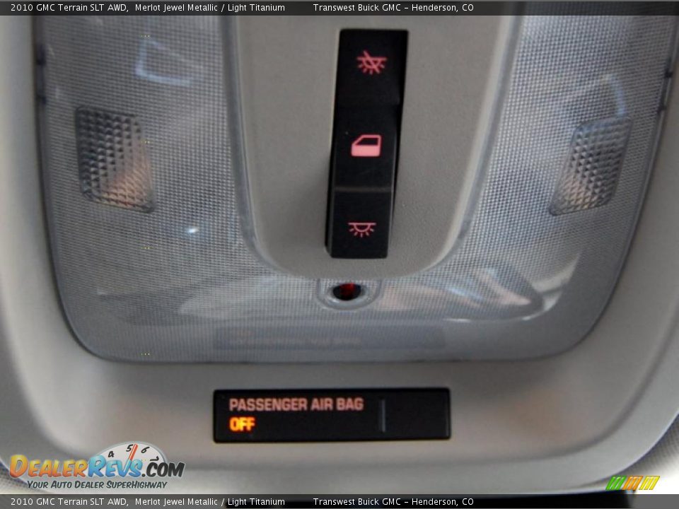 2010 GMC Terrain SLT AWD Merlot Jewel Metallic / Light Titanium Photo #19
