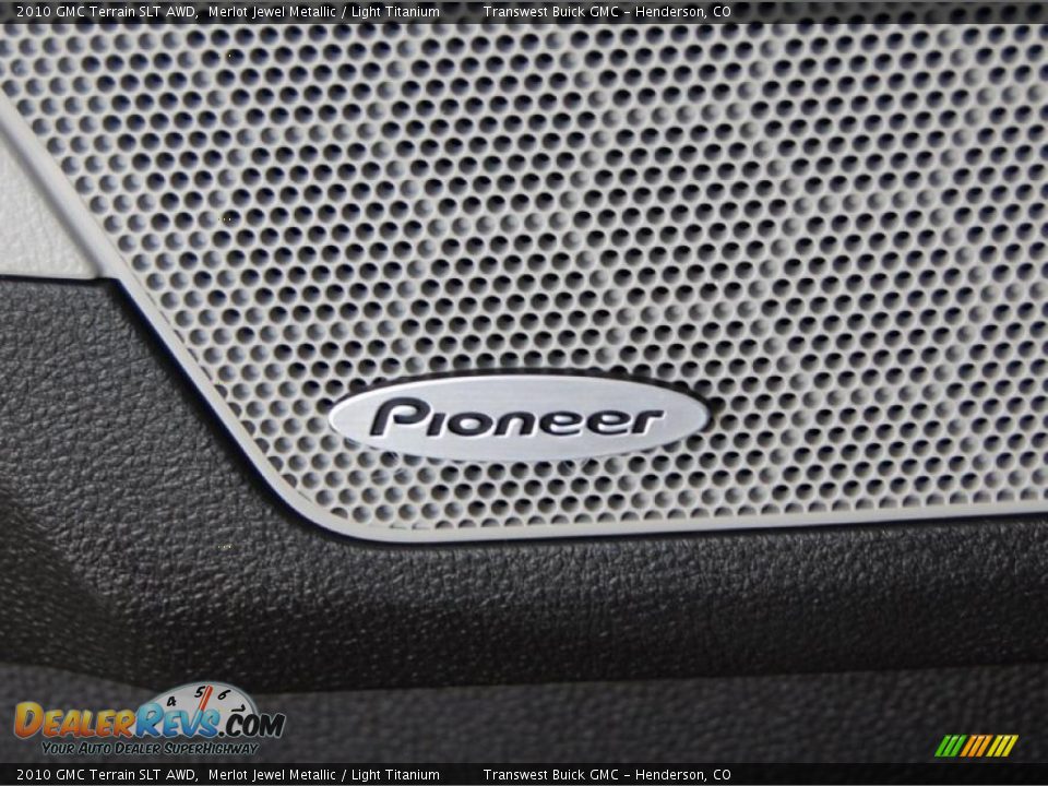 2010 GMC Terrain SLT AWD Merlot Jewel Metallic / Light Titanium Photo #20