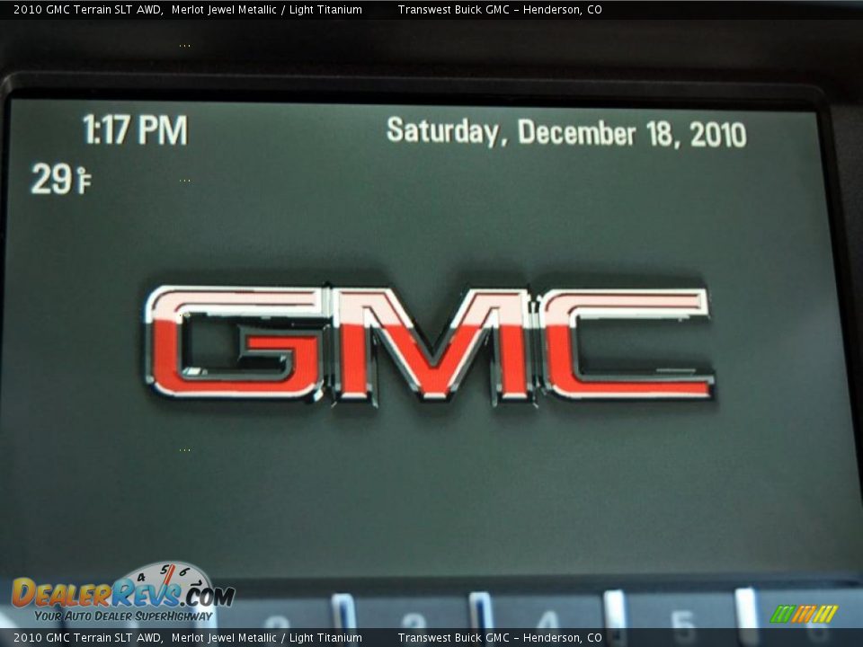 2010 GMC Terrain SLT AWD Merlot Jewel Metallic / Light Titanium Photo #23