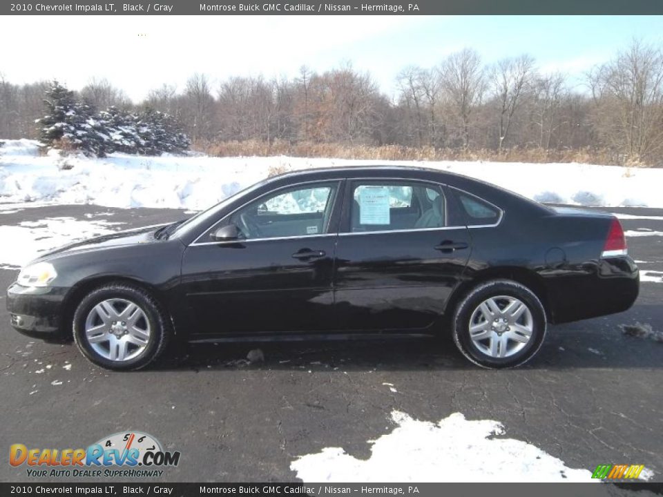 2010 Chevrolet Impala LT Black / Gray Photo #1