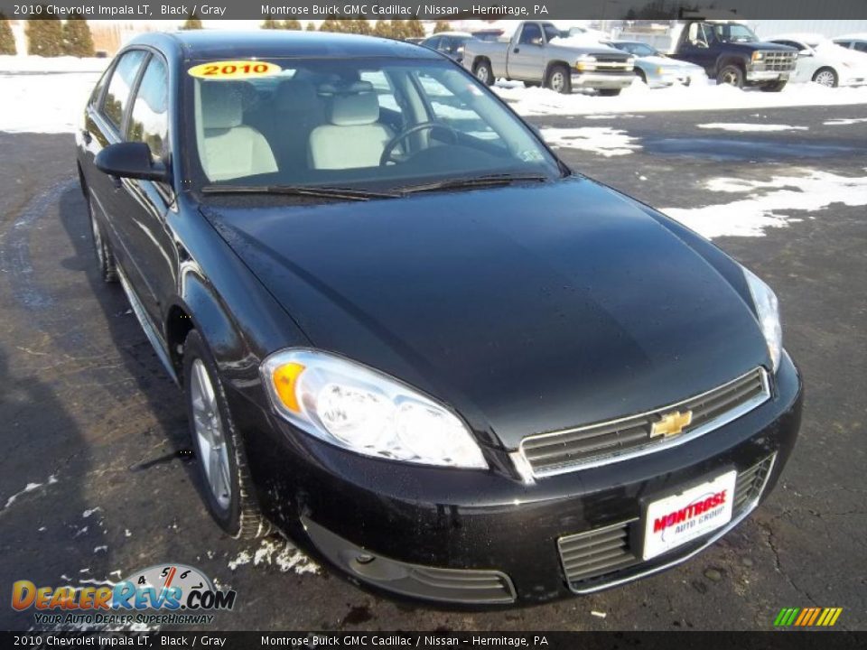 2010 Chevrolet Impala LT Black / Gray Photo #5