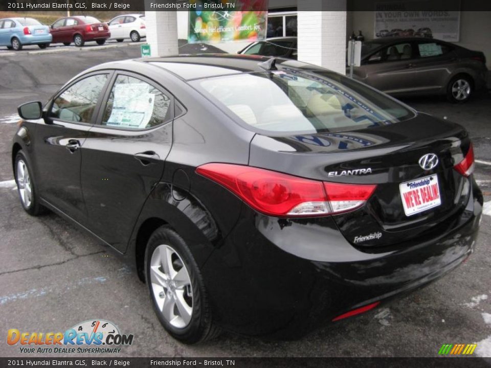 Black 2011 Hyundai Elantra GLS Photo #8