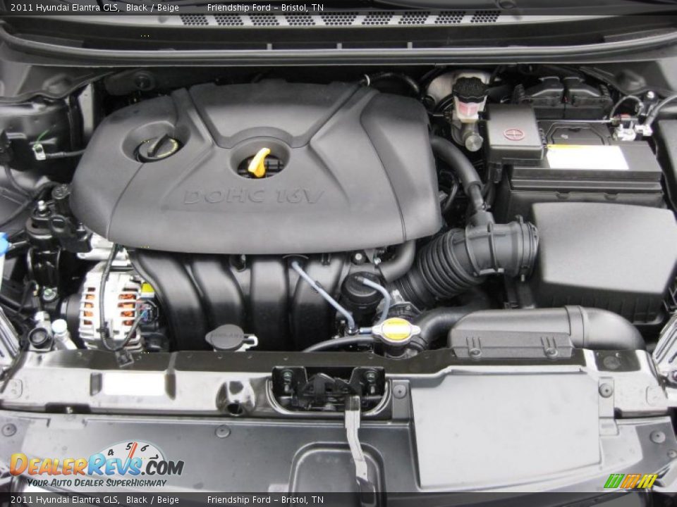 2011 Hyundai Elantra GLS 1.8 Liter DOHC 16-Valve D-CVVT 4 Cylinder Engine Photo #10