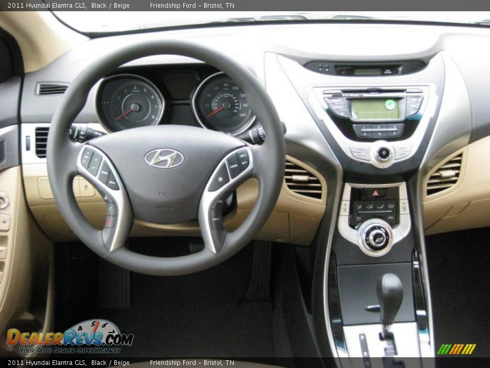 Dashboard of 2011 Hyundai Elantra GLS Photo #24