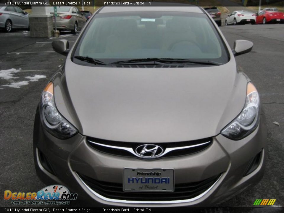 2011 Hyundai Elantra GLS Desert Bronze / Beige Photo #3