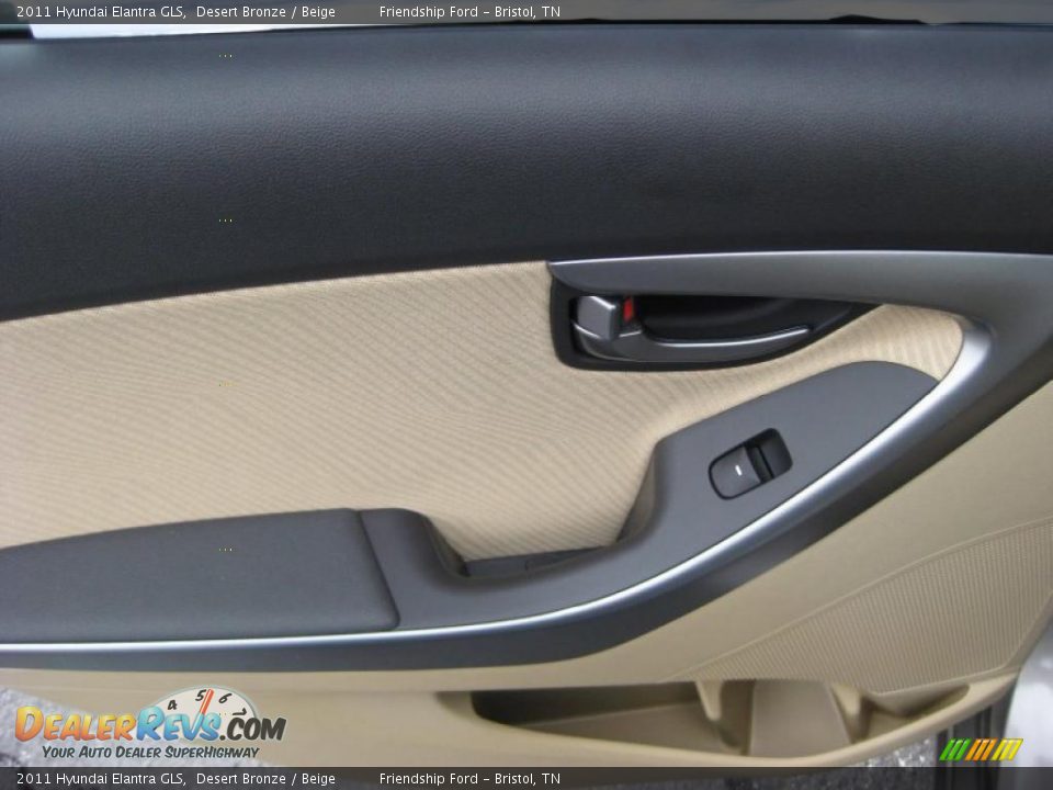 Door Panel of 2011 Hyundai Elantra GLS Photo #17