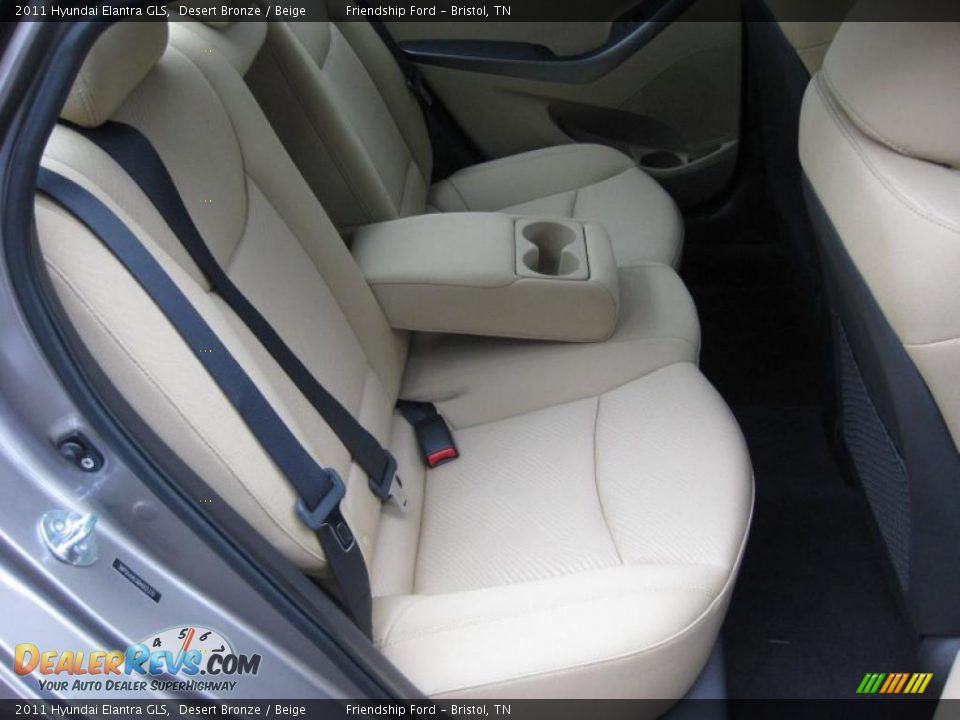 Beige Interior - 2011 Hyundai Elantra GLS Photo #21