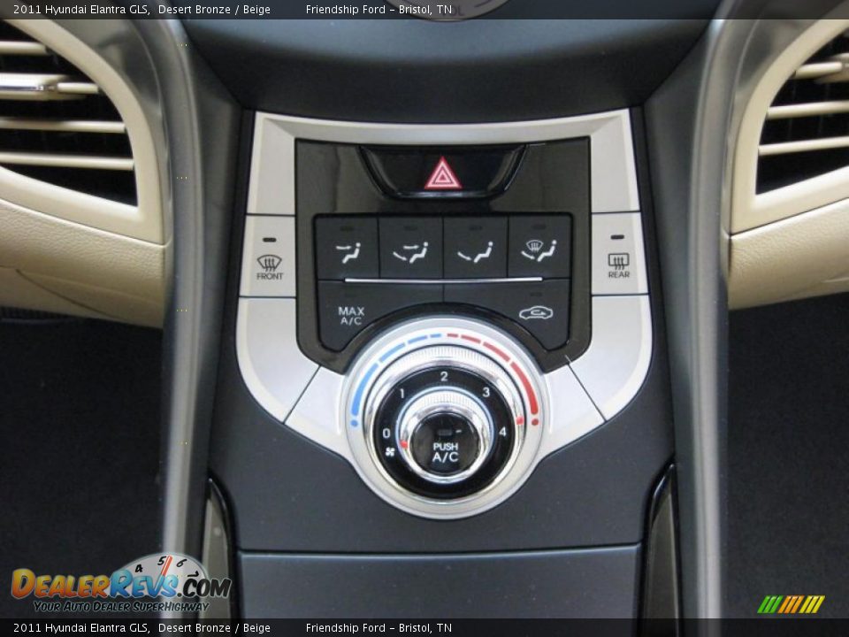 Controls of 2011 Hyundai Elantra GLS Photo #26