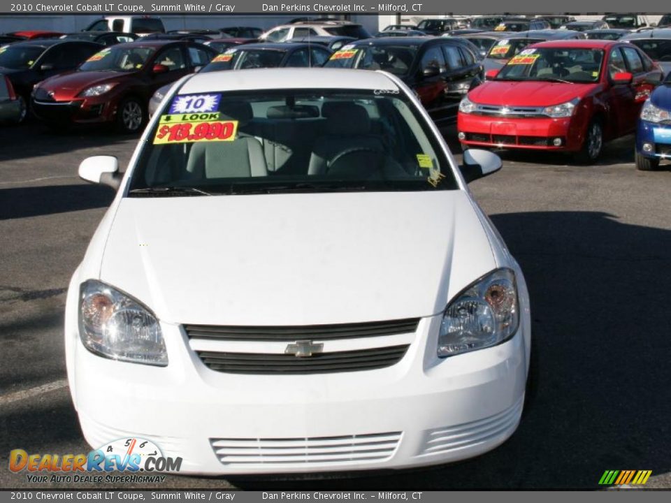 2010 Chevrolet Cobalt LT Coupe Summit White / Gray Photo #2