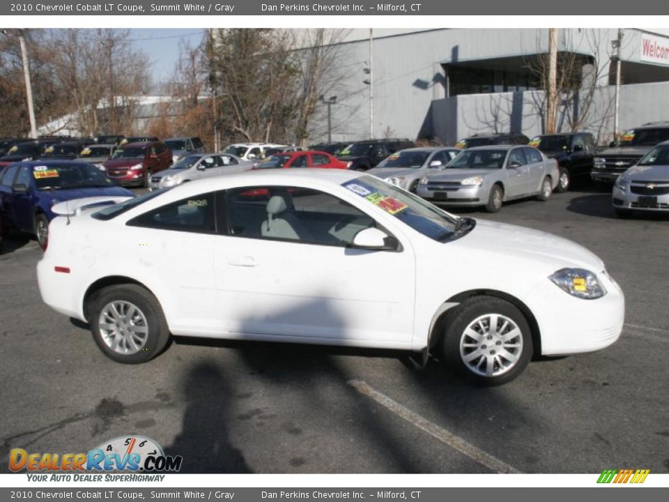 2010 Chevrolet Cobalt LT Coupe Summit White / Gray Photo #4