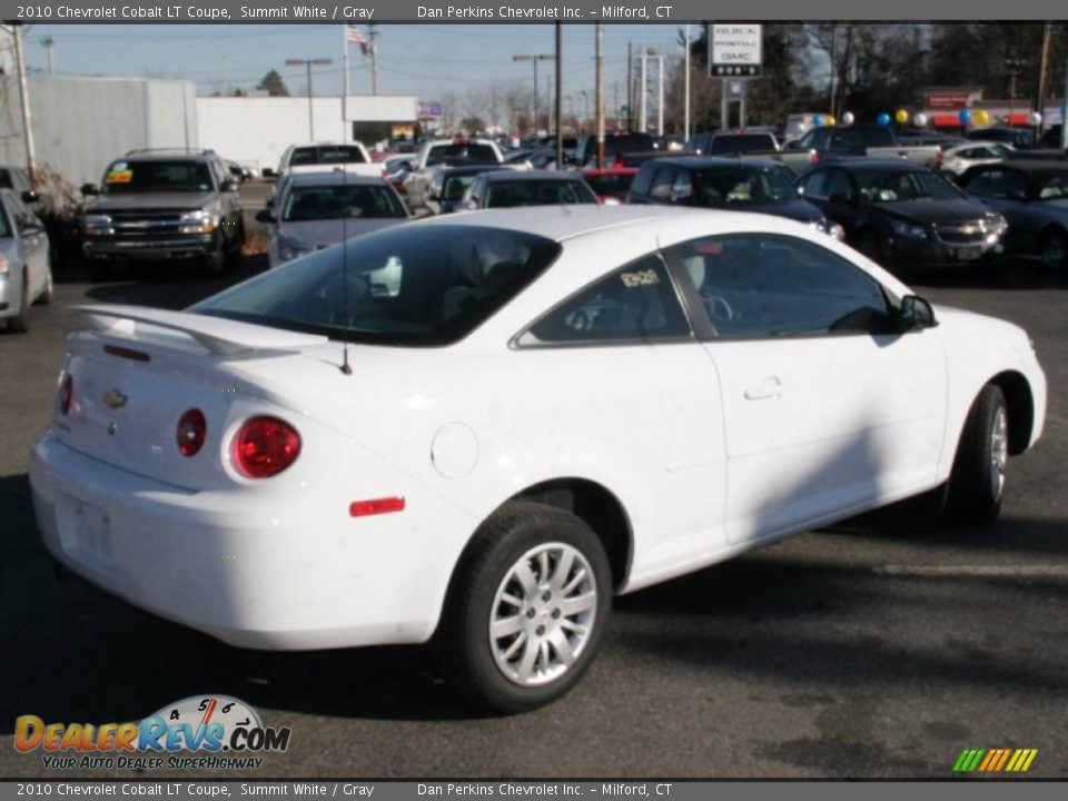 2010 Chevrolet Cobalt LT Coupe Summit White / Gray Photo #5