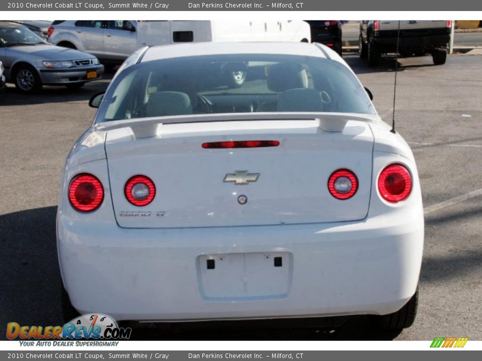 2010 Chevrolet Cobalt LT Coupe Summit White / Gray Photo #6