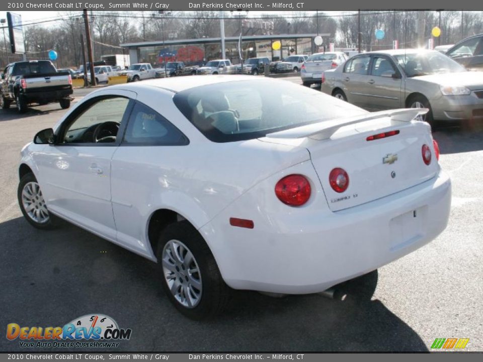 2010 Chevrolet Cobalt LT Coupe Summit White / Gray Photo #8