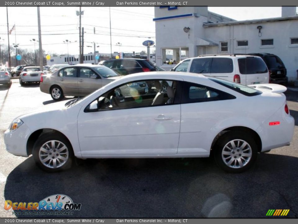 2010 Chevrolet Cobalt LT Coupe Summit White / Gray Photo #9