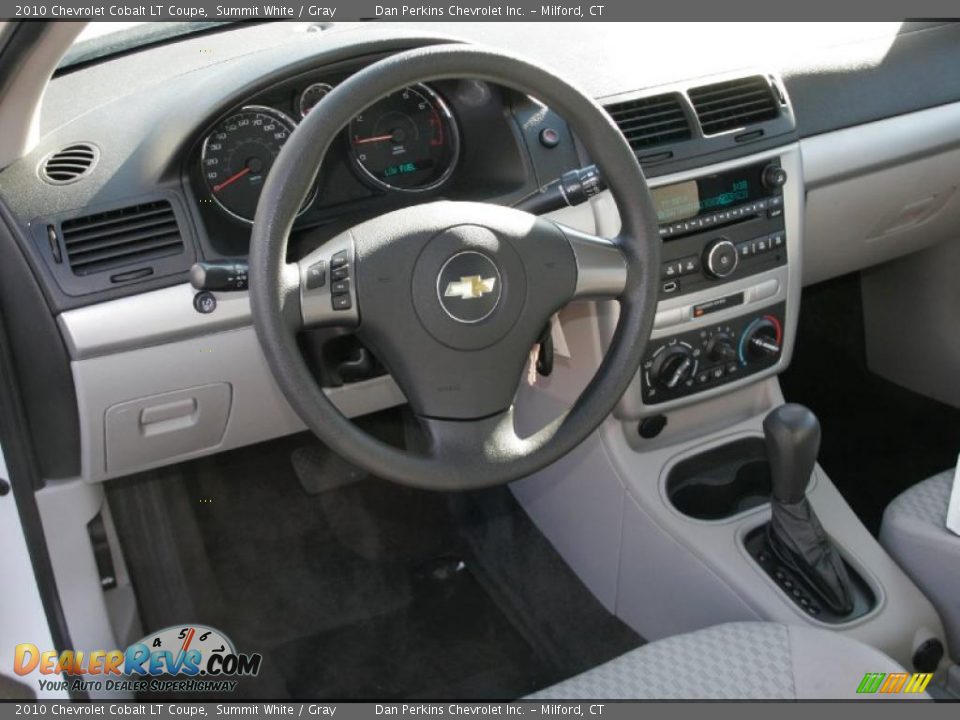 2010 Chevrolet Cobalt LT Coupe Summit White / Gray Photo #11