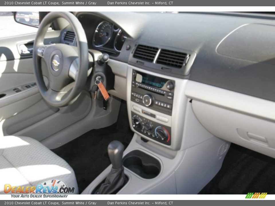 2010 Chevrolet Cobalt LT Coupe Summit White / Gray Photo #14