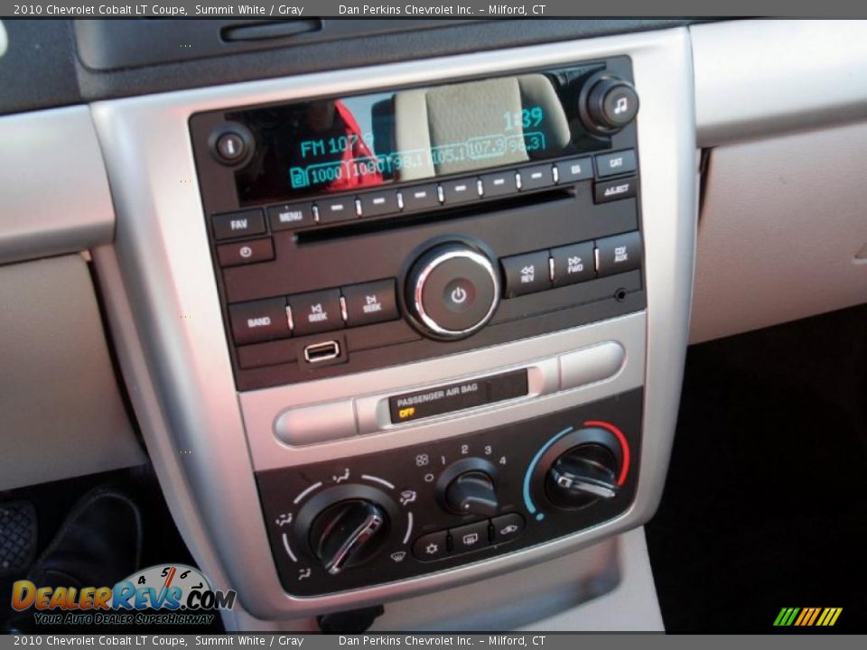 2010 Chevrolet Cobalt LT Coupe Summit White / Gray Photo #20