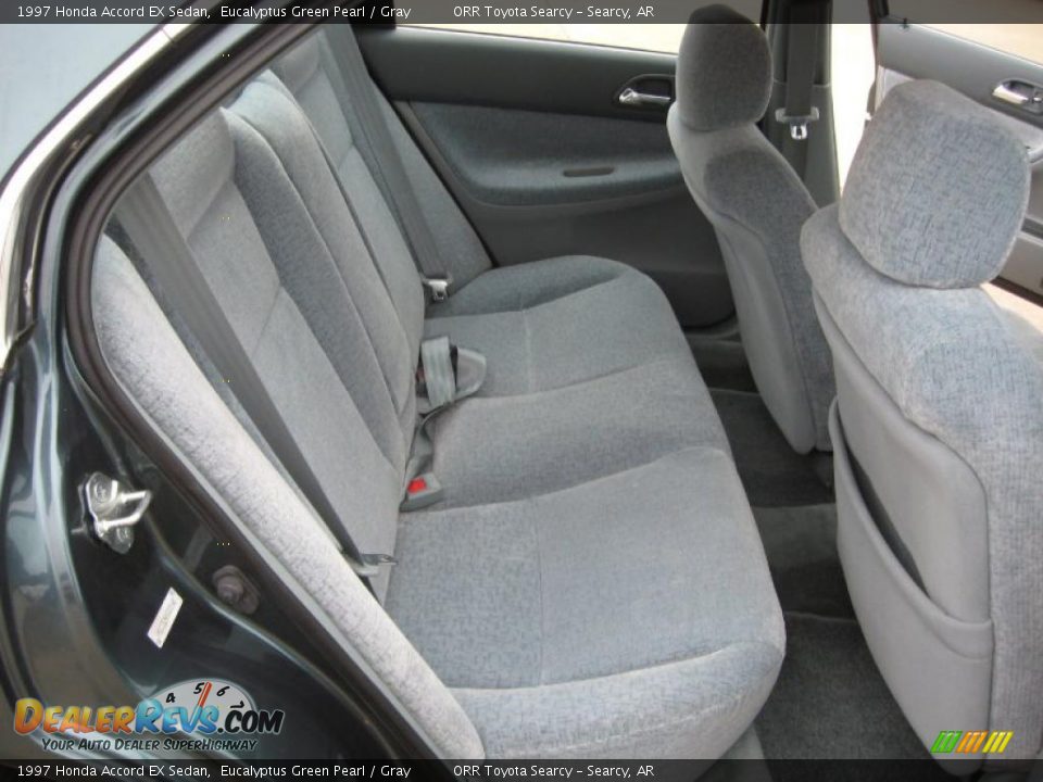 Gray Interior - 1997 Honda Accord EX Sedan Photo #15