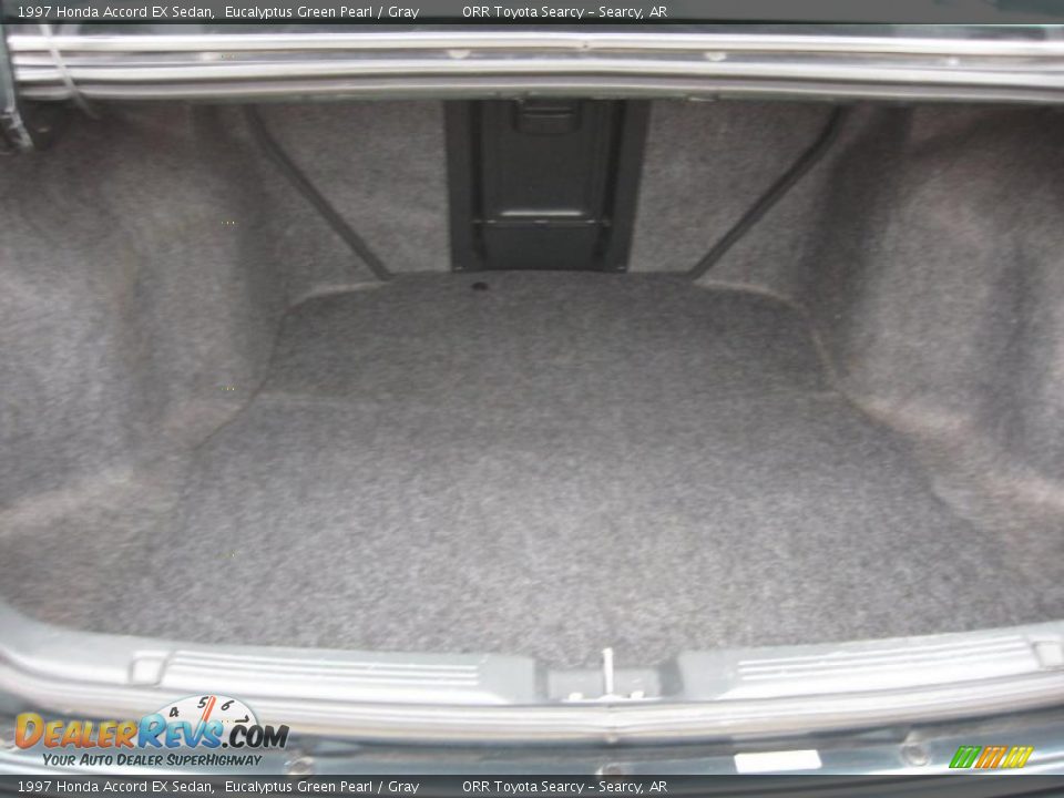 1997 Honda Accord EX Sedan Eucalyptus Green Pearl / Gray Photo #17