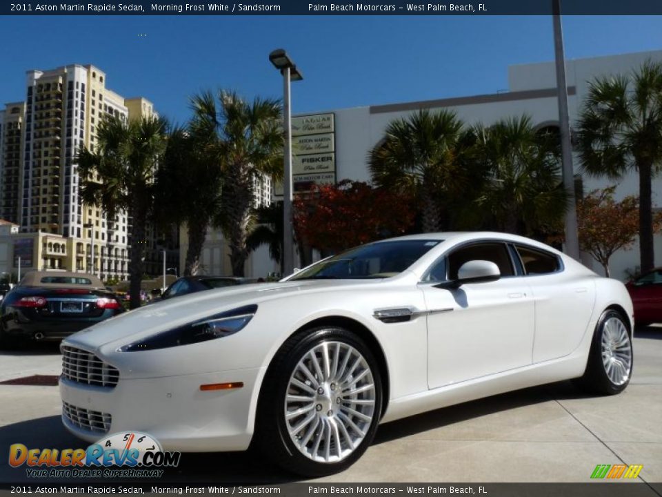 Morning Frost White 2011 Aston Martin Rapide Sedan Photo #4