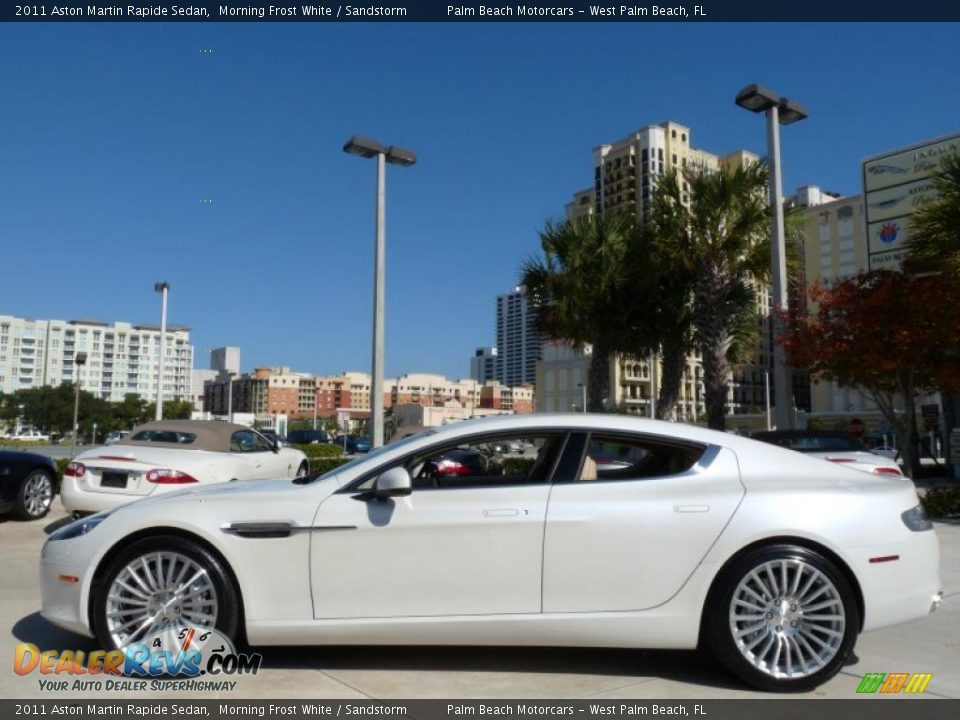 Morning Frost White 2011 Aston Martin Rapide Sedan Photo #5