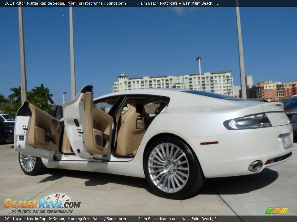 Morning Frost White 2011 Aston Martin Rapide Sedan Photo #7
