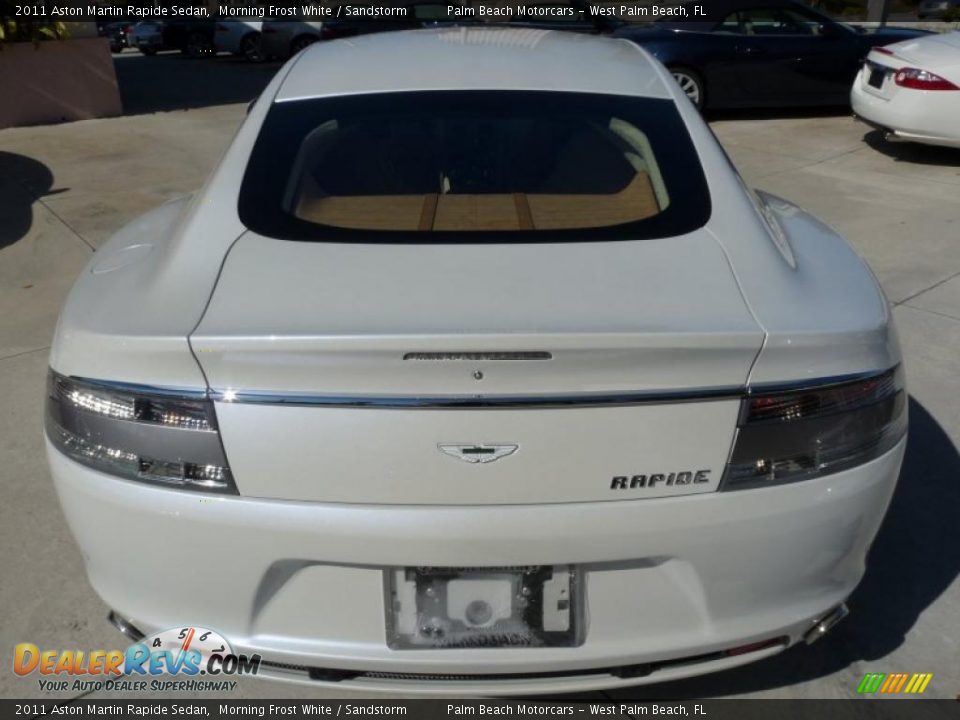 Morning Frost White 2011 Aston Martin Rapide Sedan Photo #8