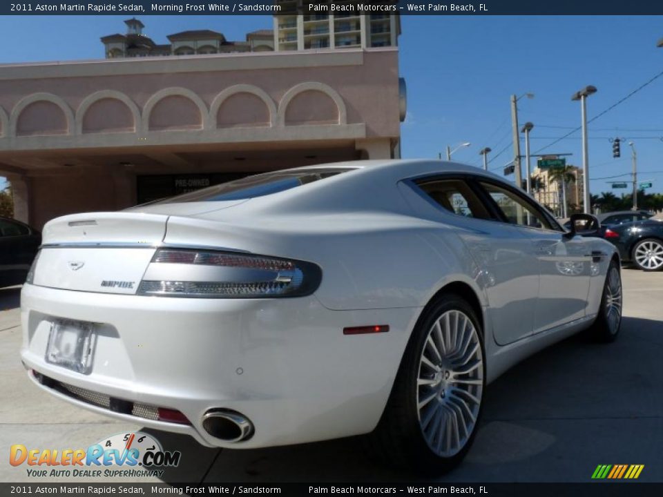 Morning Frost White 2011 Aston Martin Rapide Sedan Photo #9