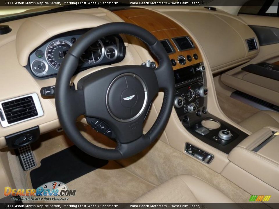 Sandstorm Interior - 2011 Aston Martin Rapide Sedan Photo #10