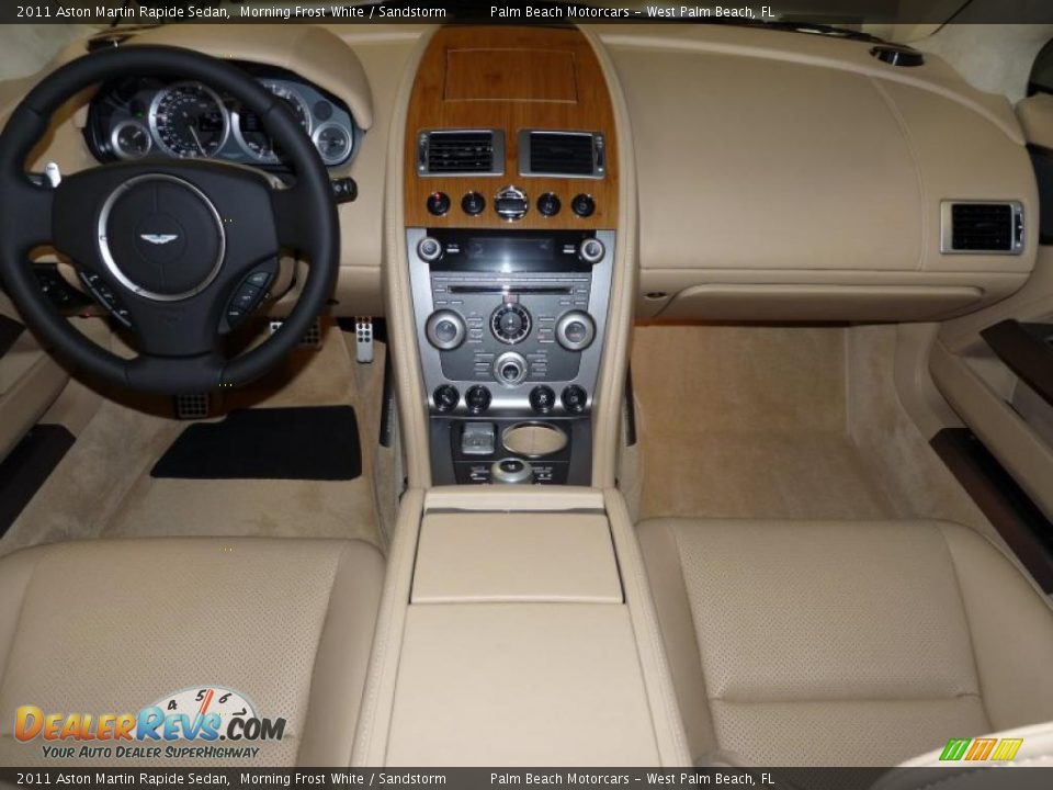 Dashboard of 2011 Aston Martin Rapide Sedan Photo #11