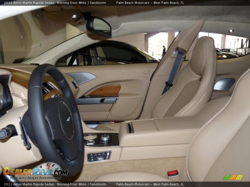 Sandstorm Interior - 2011 Aston Martin Rapide Sedan Photo #15