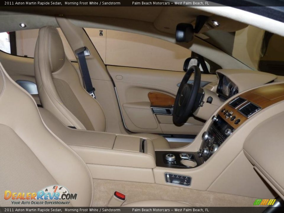 Sandstorm Interior - 2011 Aston Martin Rapide Sedan Photo #17