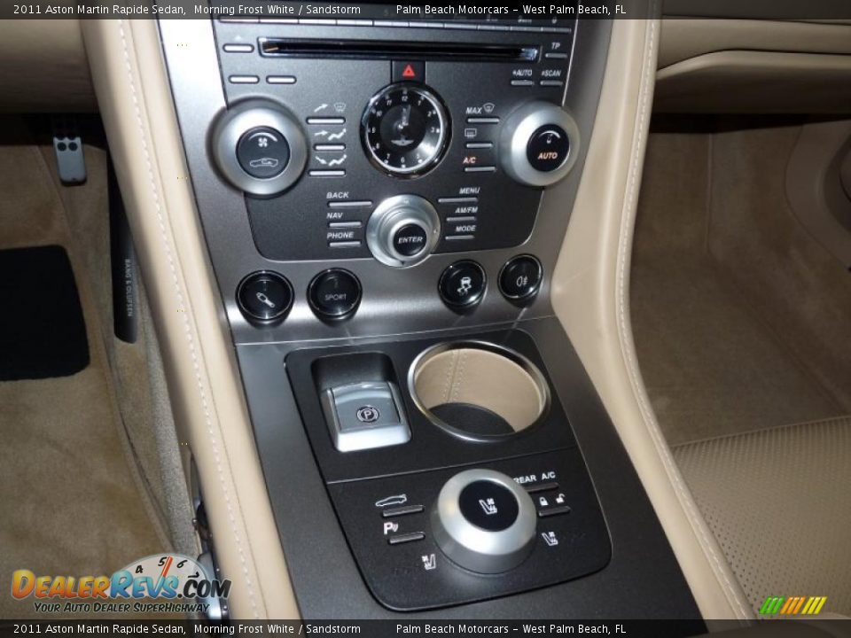 Controls of 2011 Aston Martin Rapide Sedan Photo #25