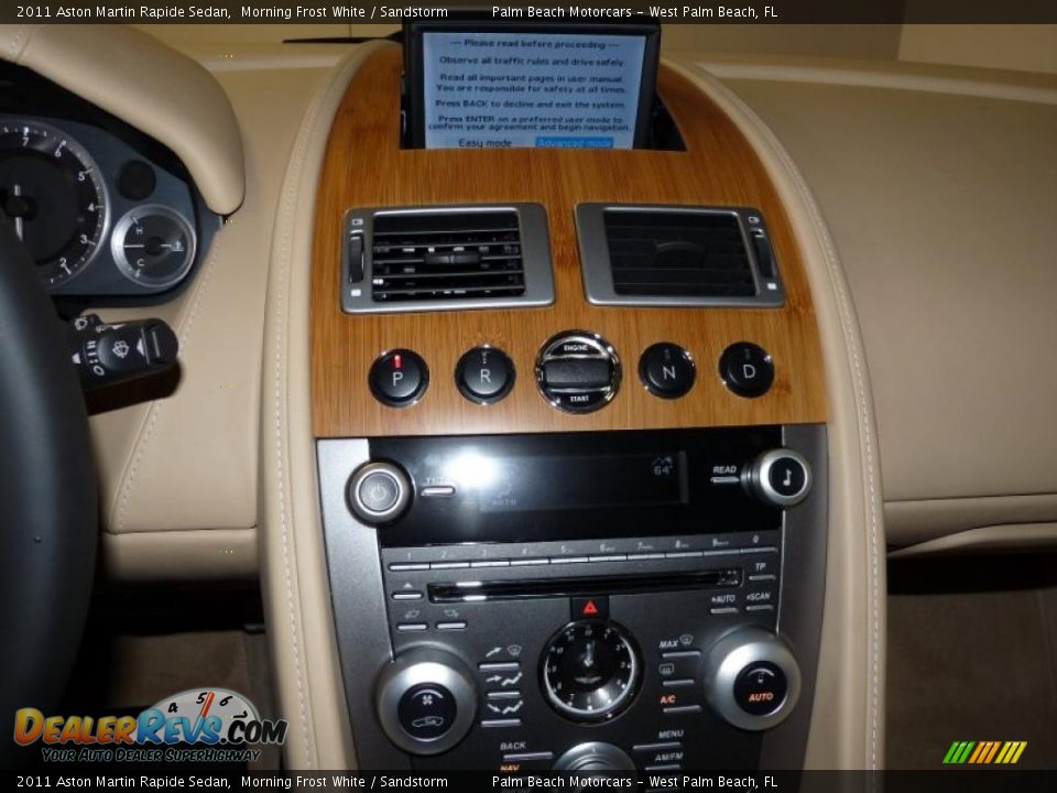 Controls of 2011 Aston Martin Rapide Sedan Photo #28