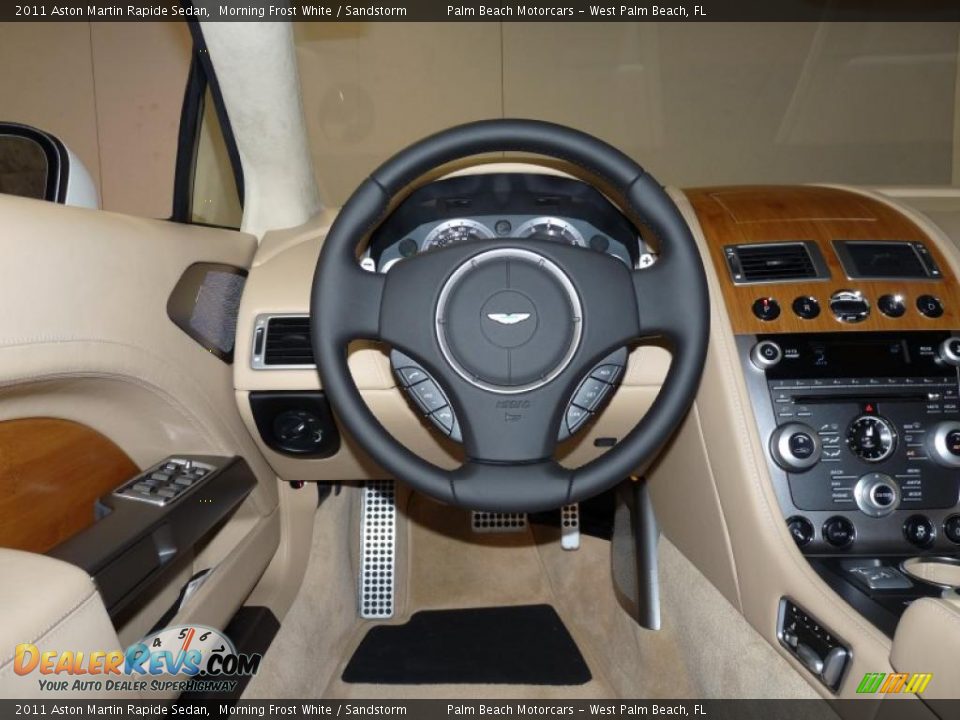 2011 Aston Martin Rapide Sedan Steering Wheel Photo #31