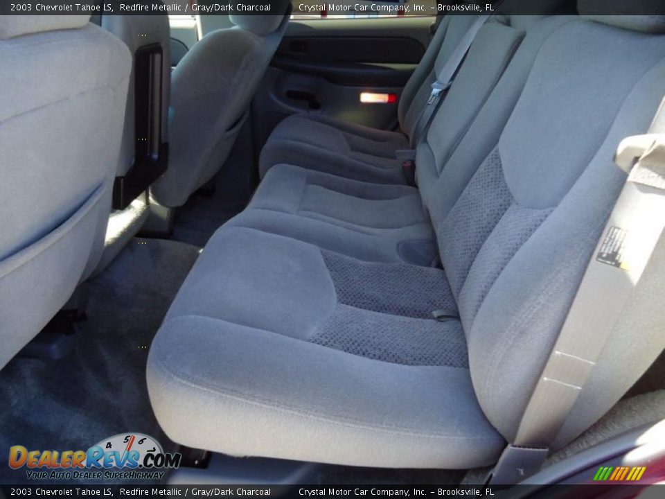 Gray Dark Charcoal Interior 2003 Chevrolet Tahoe Ls Photo