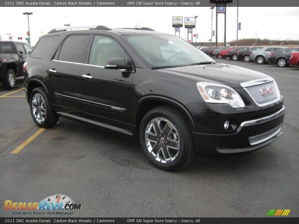 Carbon black metallic gmc acadia #4