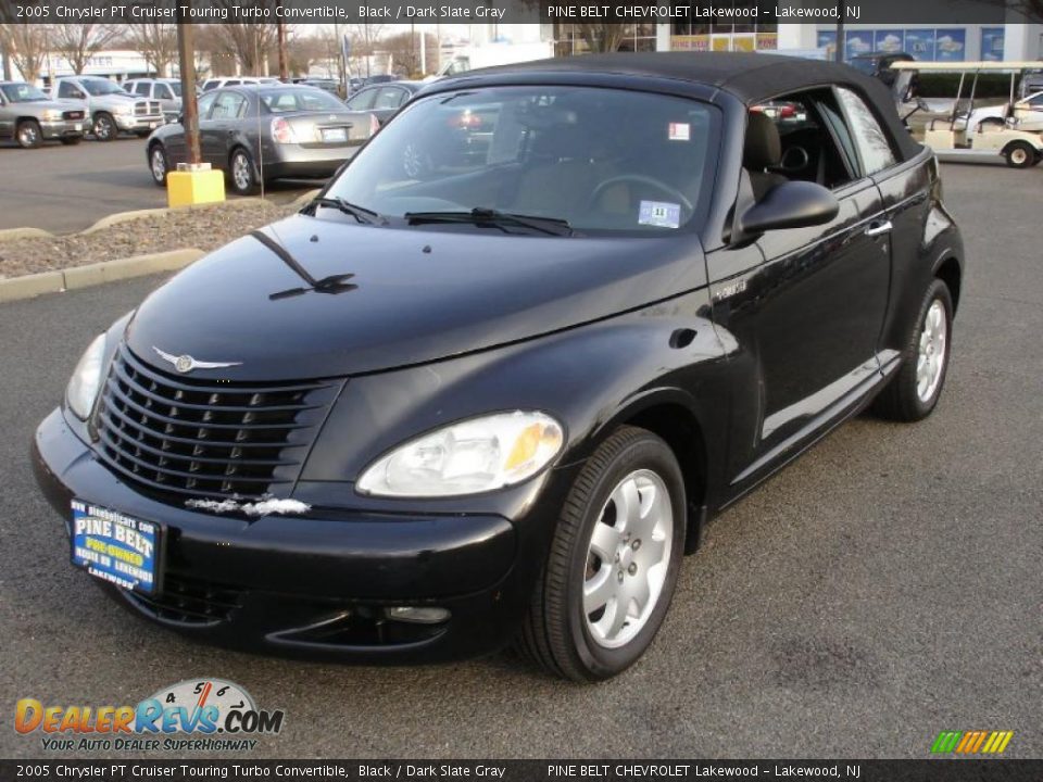 Front 3/4 View of 2005 Chrysler PT Cruiser Touring Turbo Convertible Photo #1