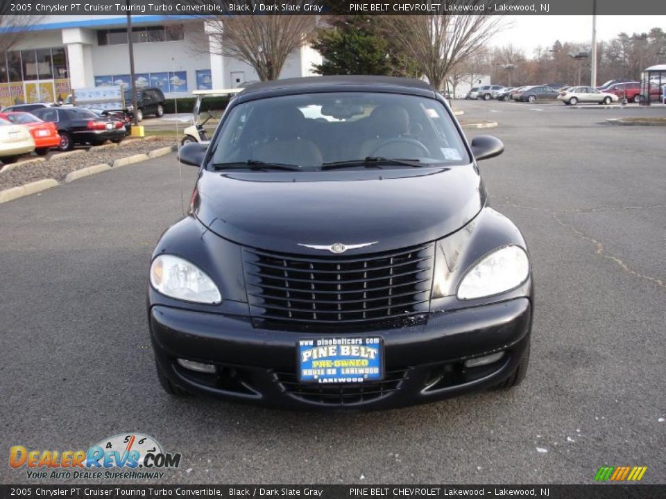 2005 Chrysler PT Cruiser Touring Turbo Convertible Black / Dark Slate Gray Photo #2