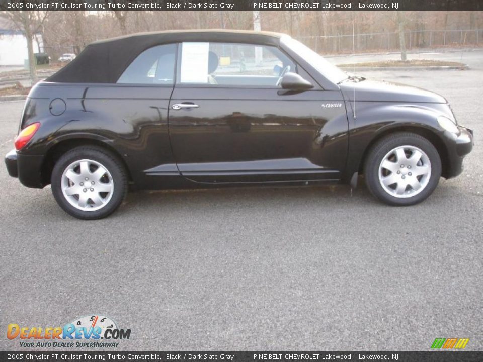 Black 2005 Chrysler PT Cruiser Touring Turbo Convertible Photo #7