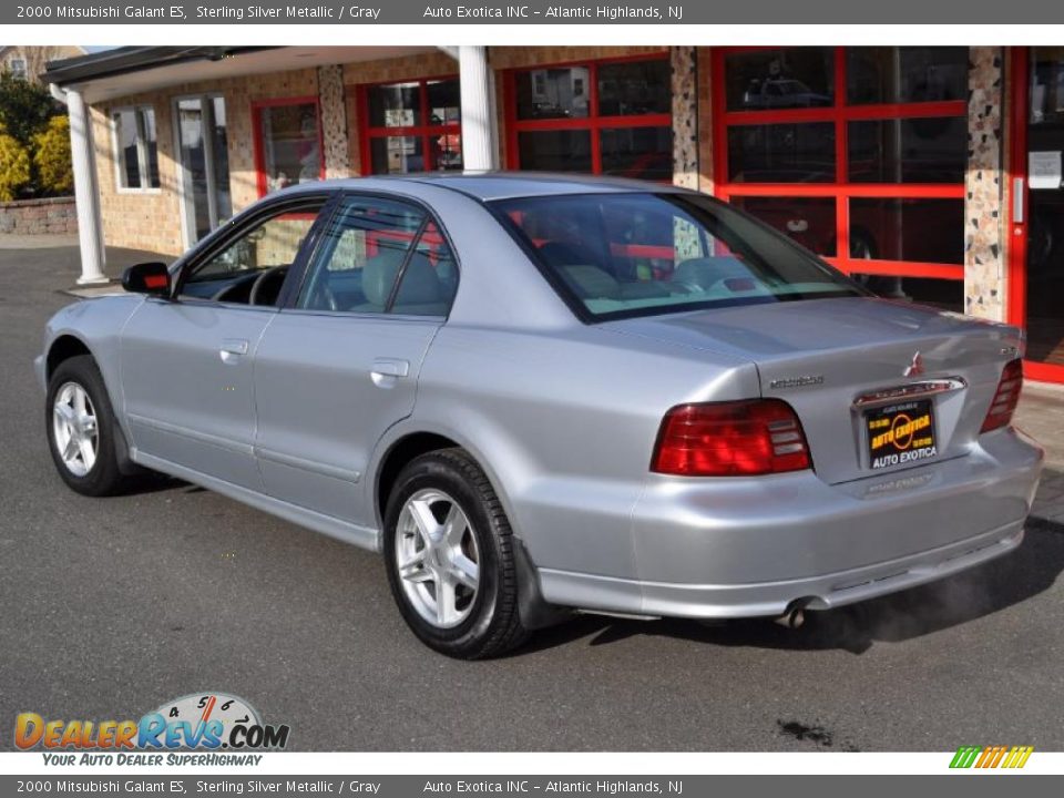 2000 Mitsubishi Galant ES Sterling Silver Metallic / Gray Photo #3