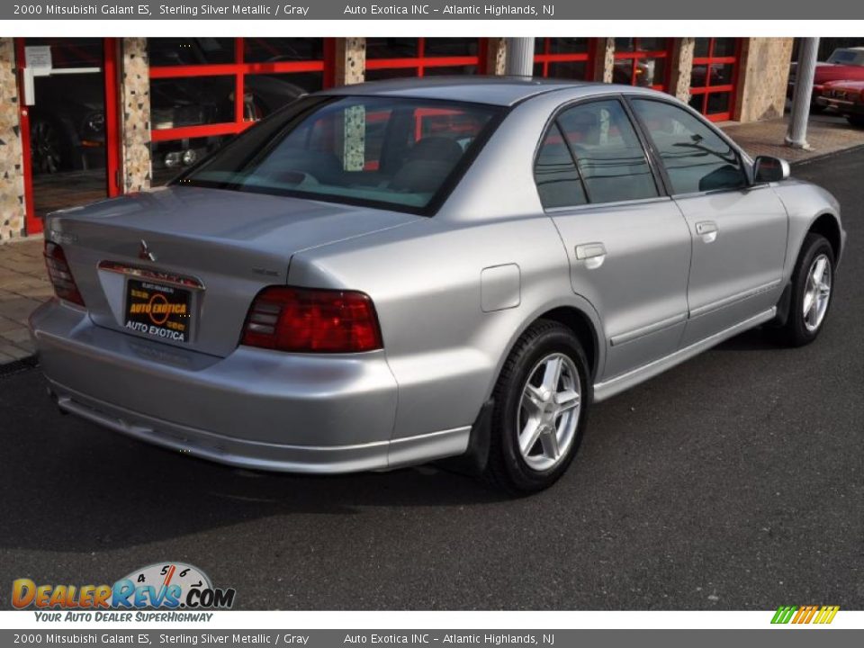 2000 Mitsubishi Galant ES Sterling Silver Metallic / Gray Photo #7