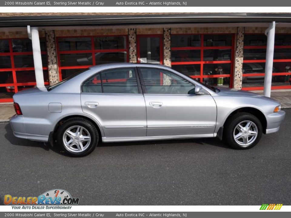 2000 Mitsubishi Galant ES Sterling Silver Metallic / Gray Photo #8