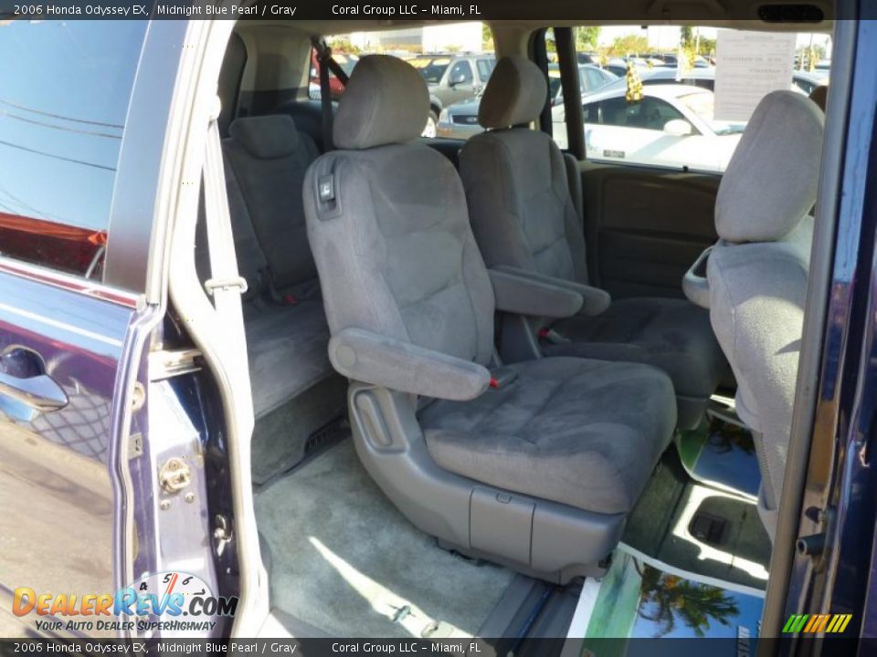 2006 Honda Odyssey EX Midnight Blue Pearl / Gray Photo #11