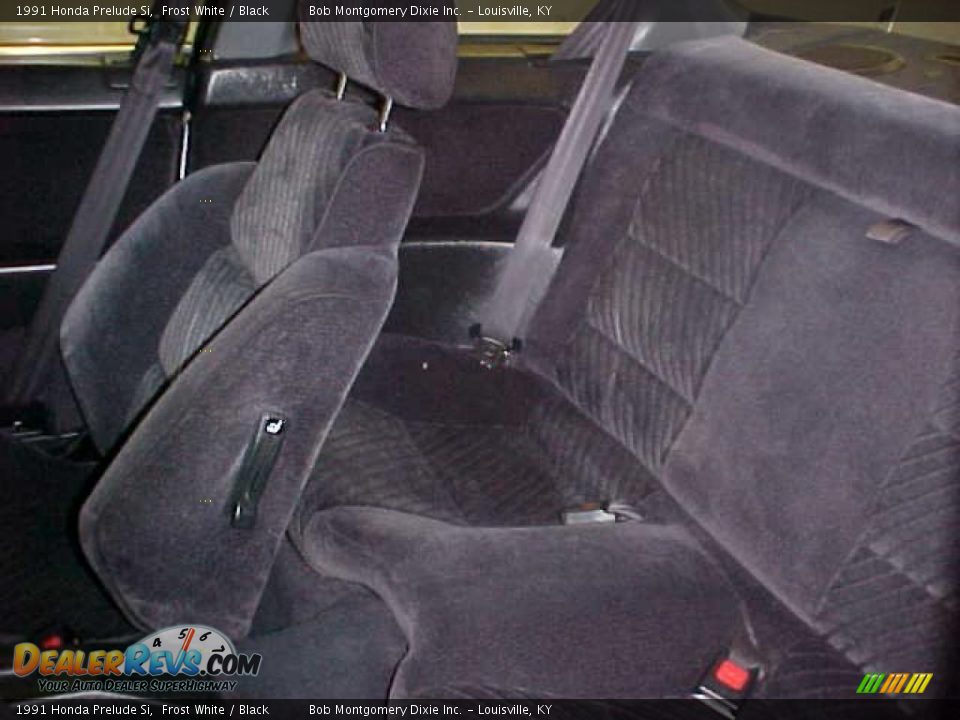 Black Interior - 1991 Honda Prelude Si Photo #9