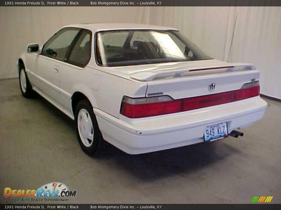 1991 Honda Prelude Si Frost White / Black Photo #10