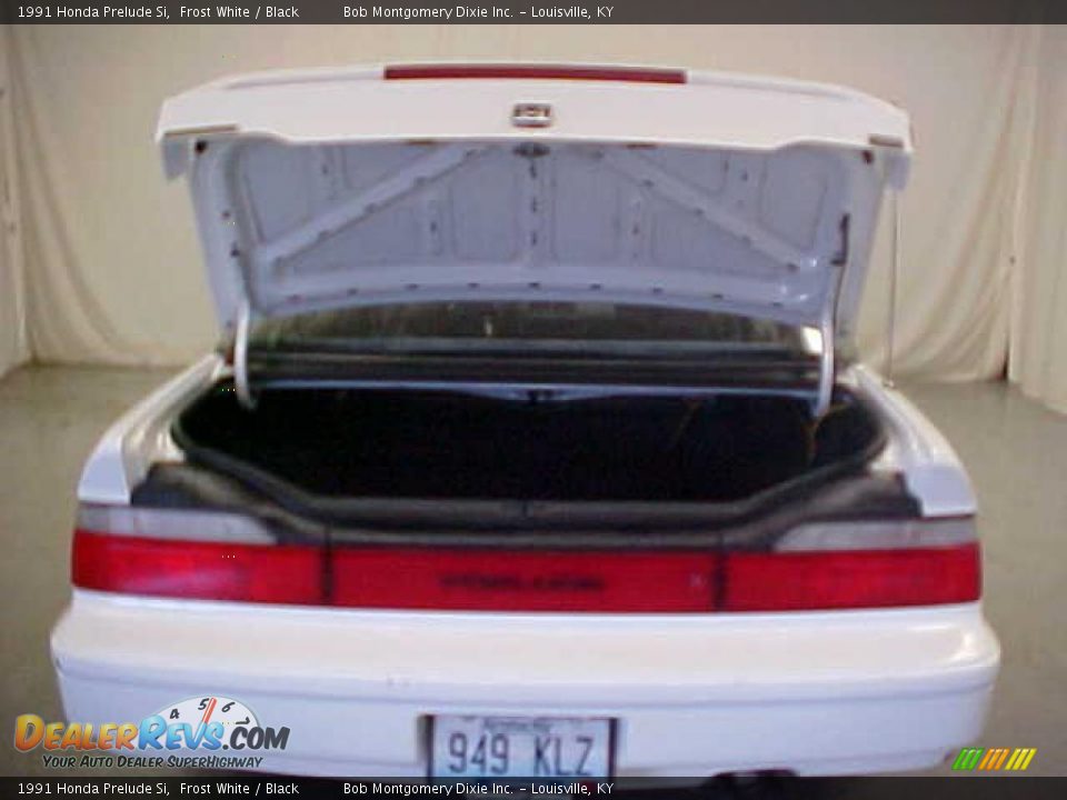 1991 Honda Prelude Si Frost White / Black Photo #12