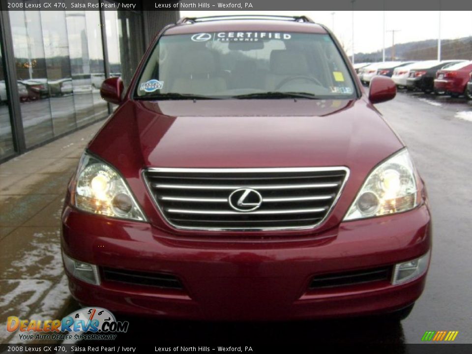2008 Lexus GX 470 Salsa Red Pearl / Ivory Photo #7